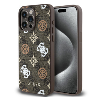 Imagen de GUESS IPHONE 15 PRO MAX MAGSAFE PEONY BROWN 3044