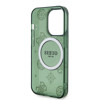 Imagen de GUESS IPHONE 15 PRO MAX MAGSAFE GREEN GOLD 6882