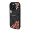 Imagen de GUESS IPHONE 16 PRO MAX MAGSAFE FLOWER BLACK 0123