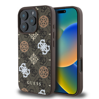 Imagen de GUESS IPHONE 16 PRO MAGSAFE PEONY BROWN 3075