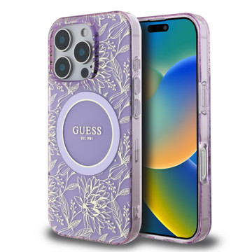 Imagen de GUESS IPHONE 16 PRO MAGSAFE PURPLE 5241
