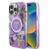 Imagen de GUESS IPHONE 16 PRO MAX MAGSAFE FLOWER PURPLE 0993