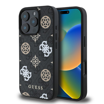 Imagen de GUESS IPHONE 16 PRO MAX MAGSAFE PEONY BLACK 2931