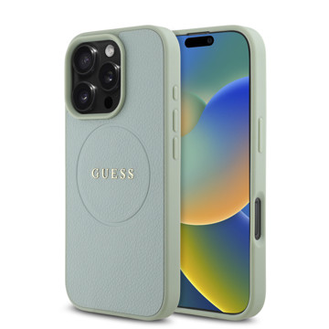Imagen de GUESS IPHONE 16 PRO MAX MAGSAFE GREEN 4133