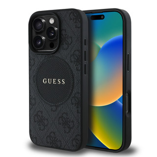 Imagen de GUESS IPHONE 16 PRO MAX  MAGSAFE PATCH BLACK 6354