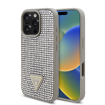 Imagen de GUESS IPHONE 16 PRO MAX RHINESTONE SILVER 8436
