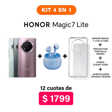 Imagen de Promo Pack Honor Magic 7 Lite 512GB + Accesorios