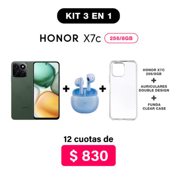 Imagen de Promo Pack Honor X7c de 256/8GB + Accesorios