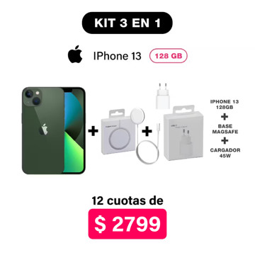 Imagen de Promo Pack IPhone 13 de 128GB + Accesorios