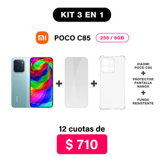 Imagen de Promo Pack Xiaomi Poco C85 de 256/8GB + Accesorios